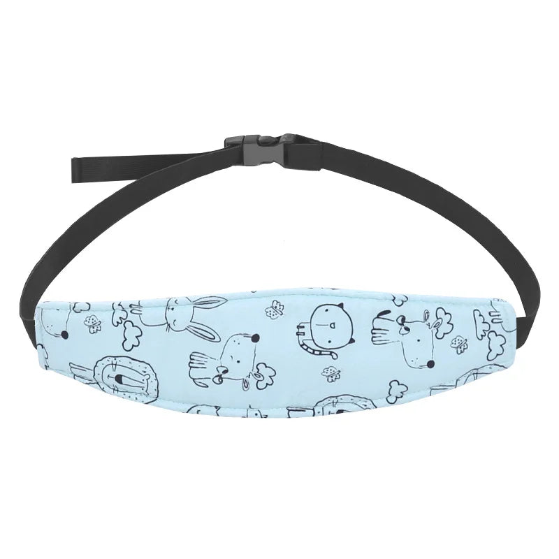 Bande de maintien tête bébé – Support doux pour siège auto & poussette