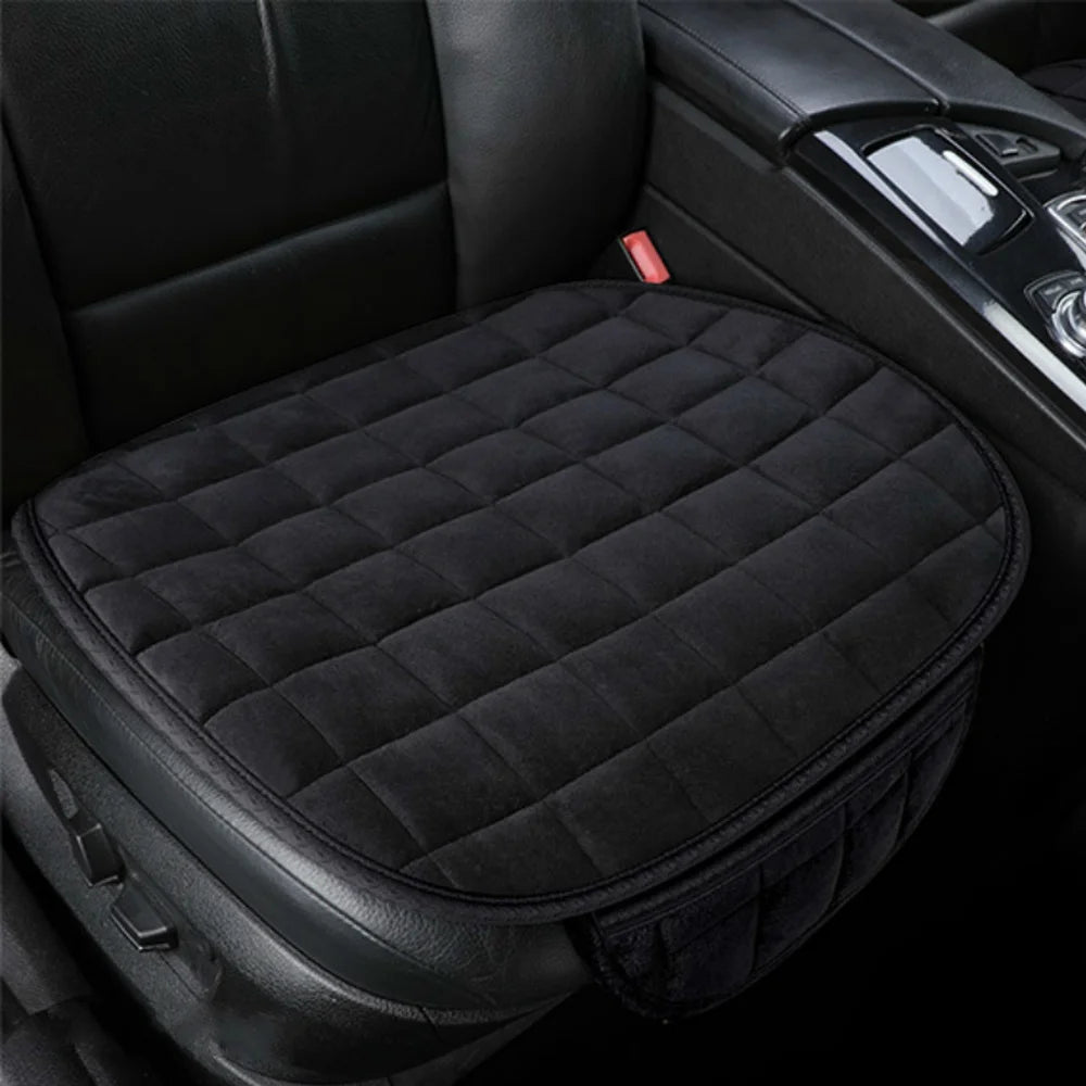Coussin de siège voiture hiver – Antidérapant & chaud, universel