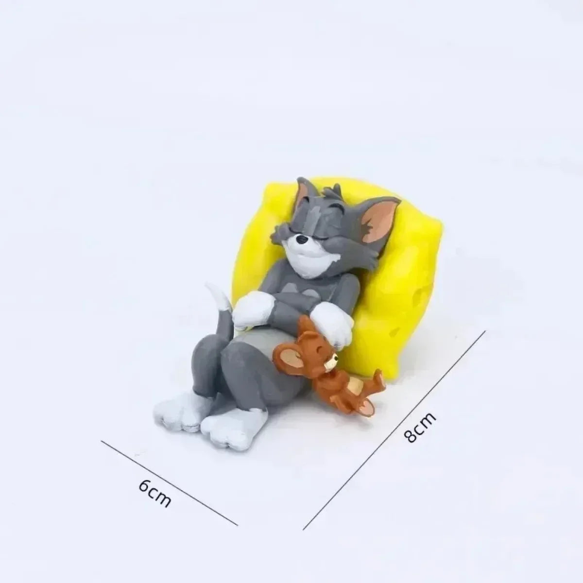 Figurines Tom & Jerry – Décoration mignonne pour voiture & bureau