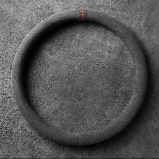 Housse de volant en suédine – Universelle 37–38 cm (antidérapante & respirante)