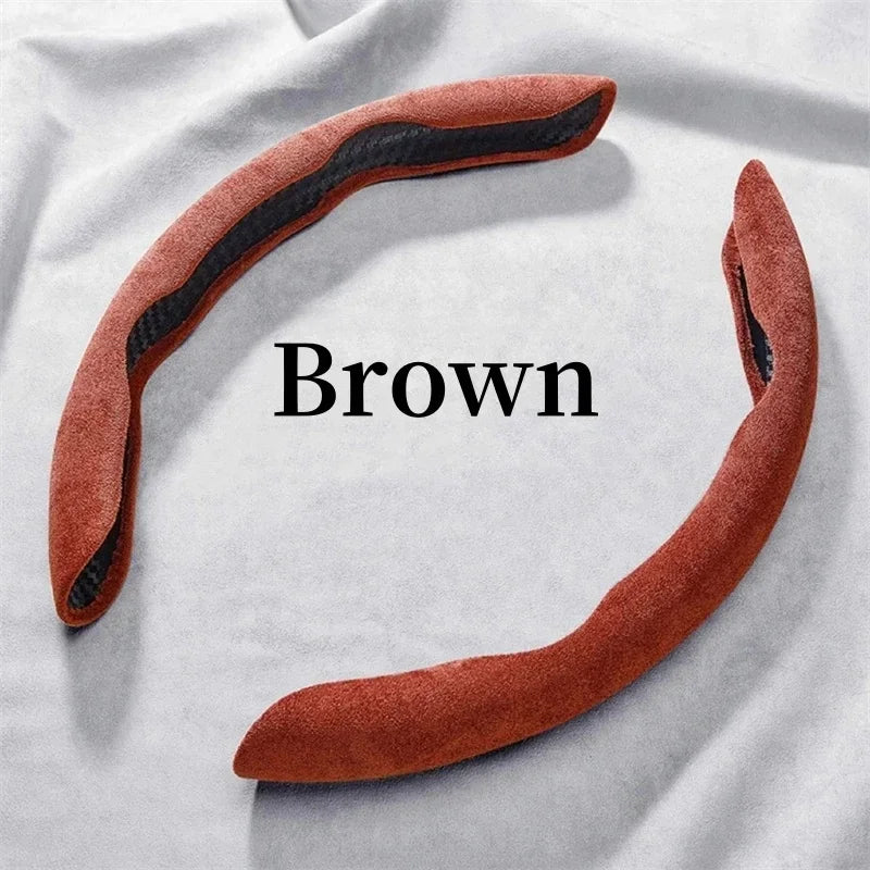 Housse de volant suédine 38 cm – Antidérapante & confortable