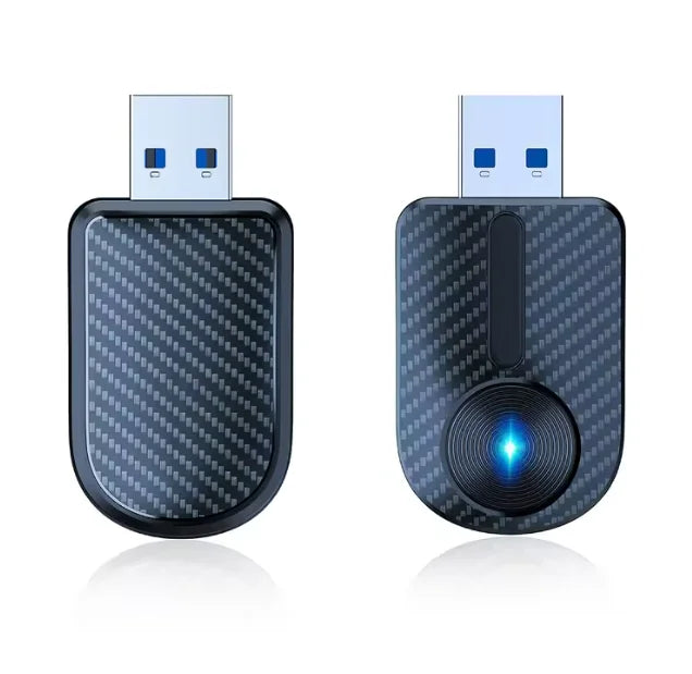 Adaptateur CarPlay & Android Auto sans fil – 2-en-1 plug & play