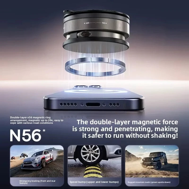 Support téléphone magnétique T30 – Ventouse Magsafe réglable