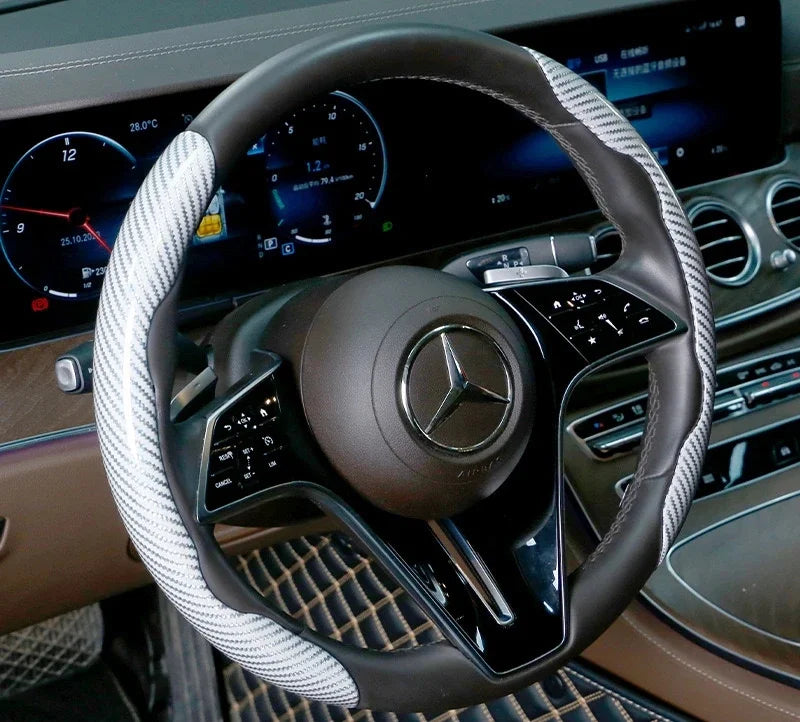 Housse de volant carbone silicone – Antidérapante & universelle