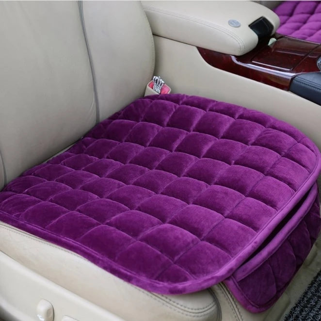 Coussin de siège voiture hiver – Antidérapant & chaud, universel