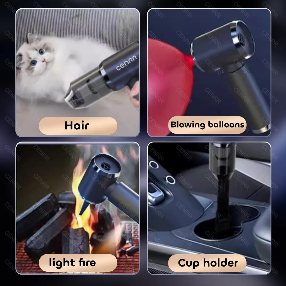 Aspirateur pour voiture sans fil – Mini aspirateur portable puissant