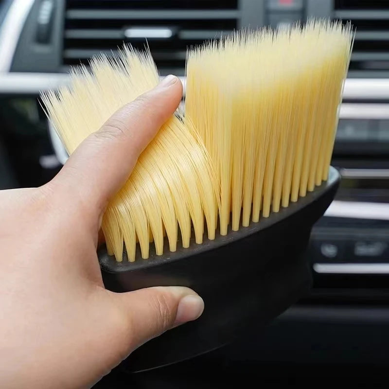 Brosse de nettoyage intérieur voiture – Poils doux anti-poussière
