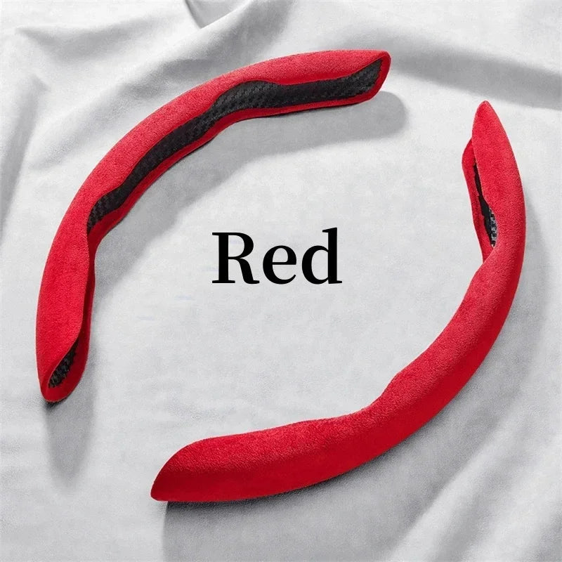 Housse de volant suédine 38 cm – Antidérapante & confortable