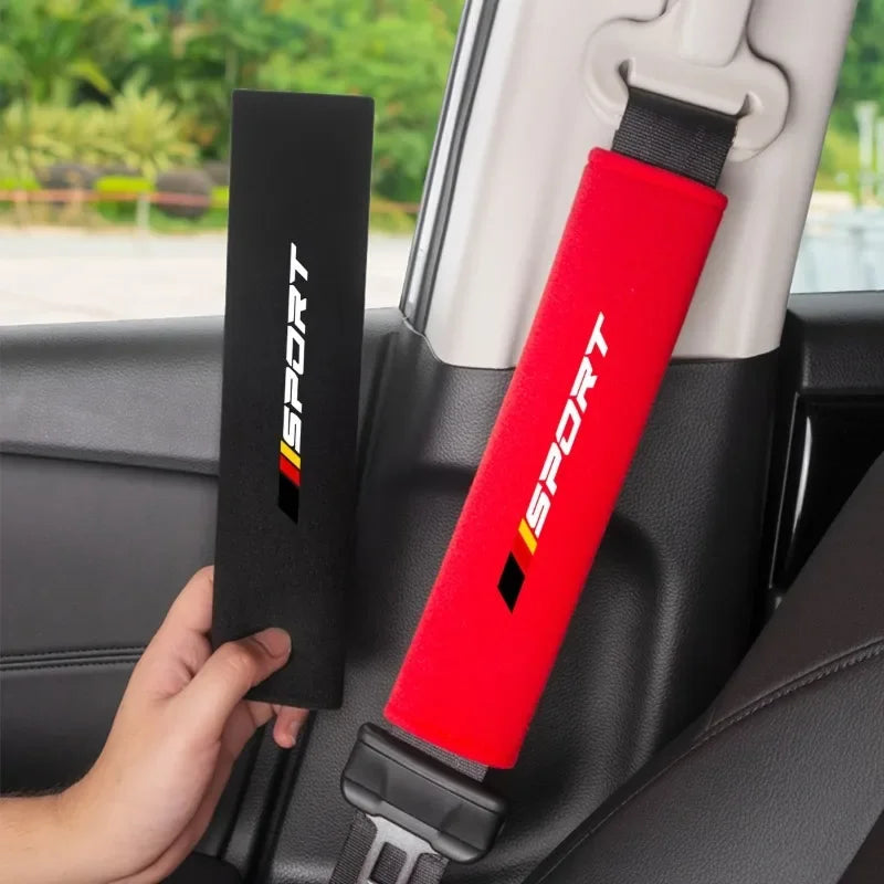 Coussins de ceinture de sécurité – Lot de 2, doux & confortables