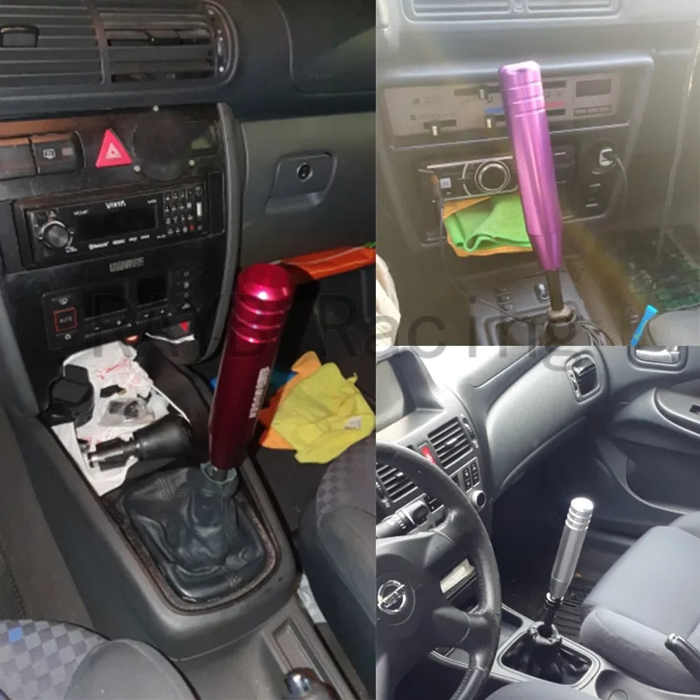 Pommeau de vitesse JDM 18 cm en aluminium – Universel (boîte manuelle)