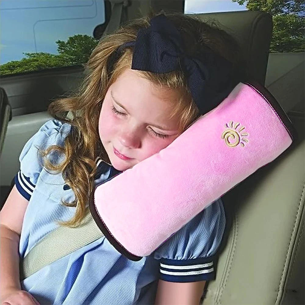 Coussin de ceinture enfant – Appui-tête doux & protecteur universel