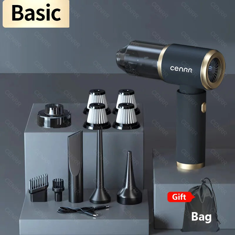 Aspirateur pour voiture sans fil – Mini aspirateur portable puissant