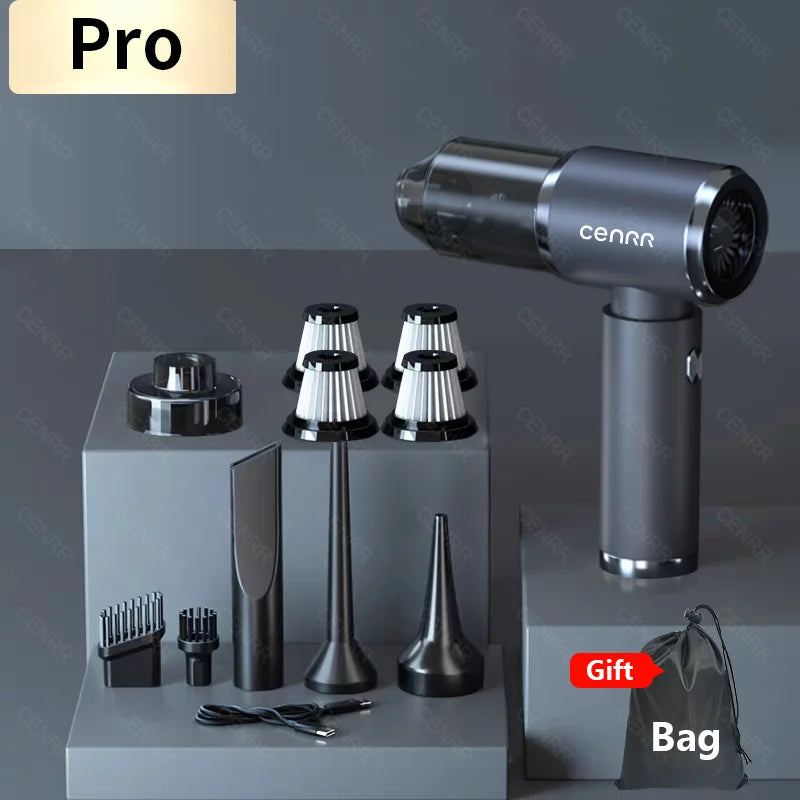 Aspirateur pour voiture sans fil – Mini aspirateur portable puissant