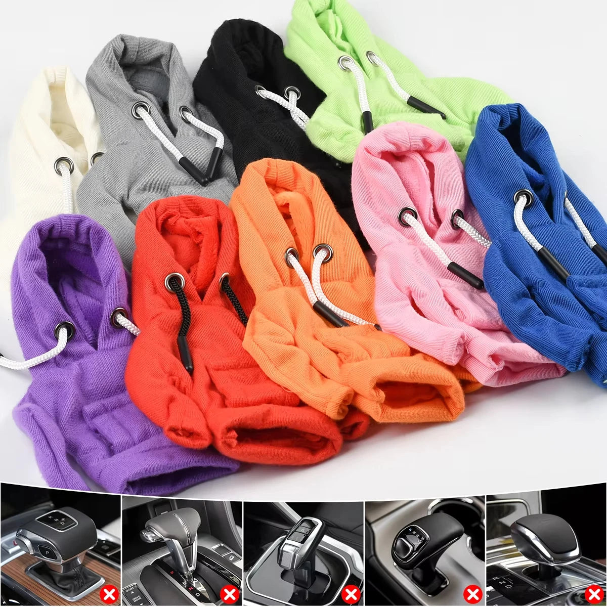 Mini hoodie pour levier de vitesse – Décoration universelle