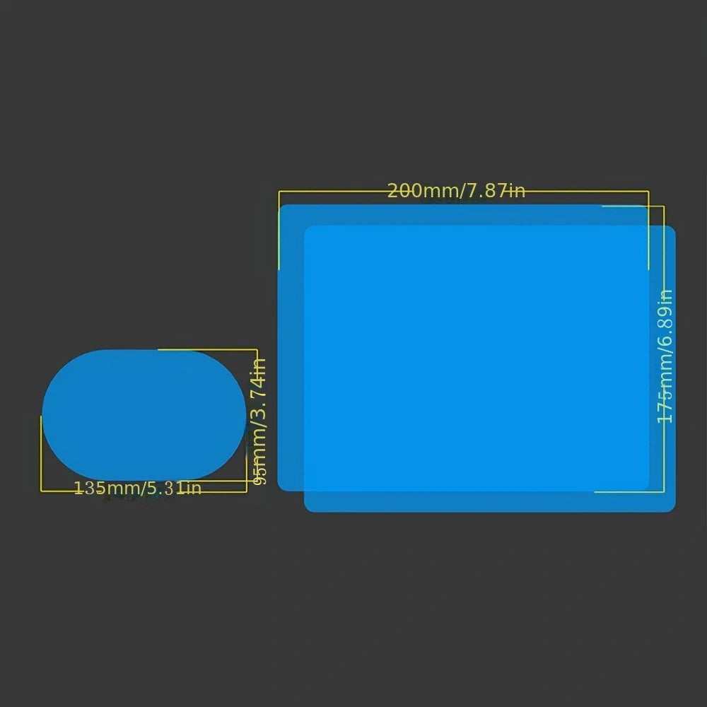 Films protecteurs anti-pluie & anti-buée rétroviseurs – Lot de 4