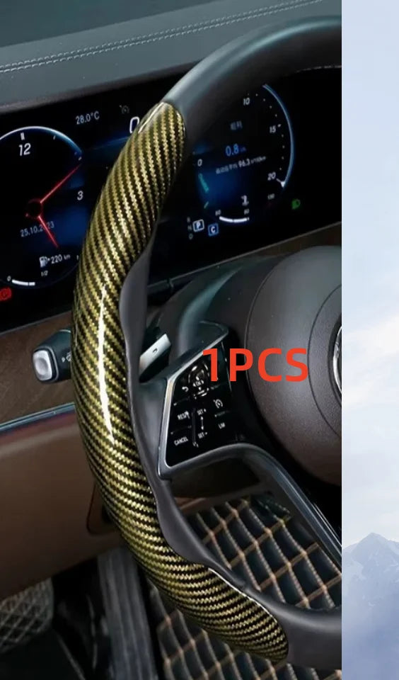 Housse de volant carbone silicone – Antidérapante & universelle