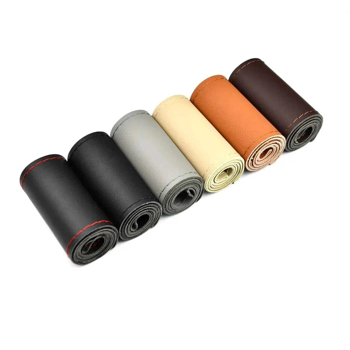 Housse de volant cuir à coudre – 38 cm, antidérapante et respirante