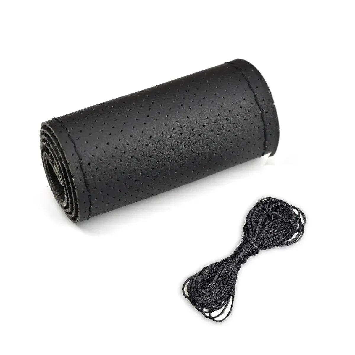 Housse de volant cuir à coudre – 38 cm, antidérapante et respirante