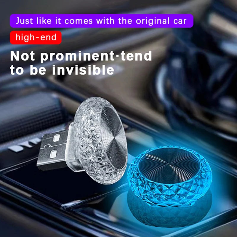 Mini LED USB ambiance voiture – Lumière décorative plug & play