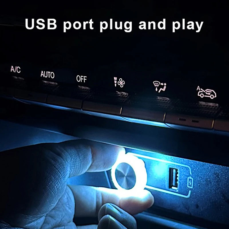 Mini LED USB ambiance voiture – Lumière décorative plug & play