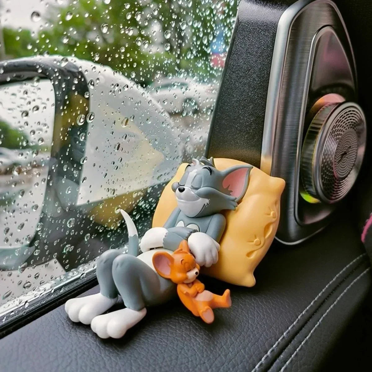 Figurines Tom & Jerry – Décoration mignonne pour voiture & bureau