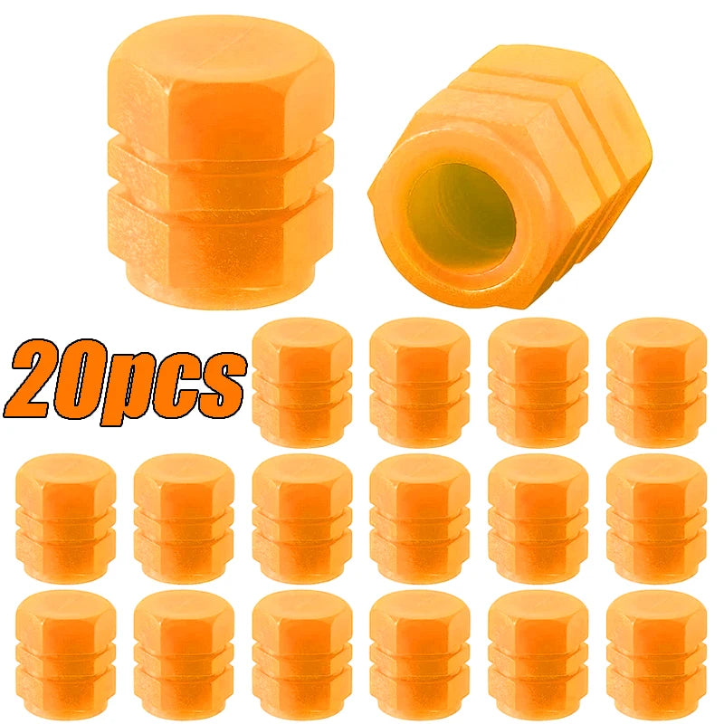 Capsules de valves fluorescentes – Embouts lumineux pour pneus
