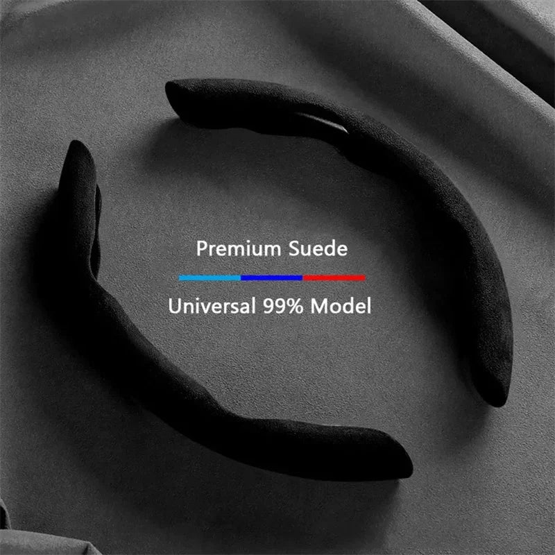 Housse de volant suédine 38 cm – Antidérapante & confortable