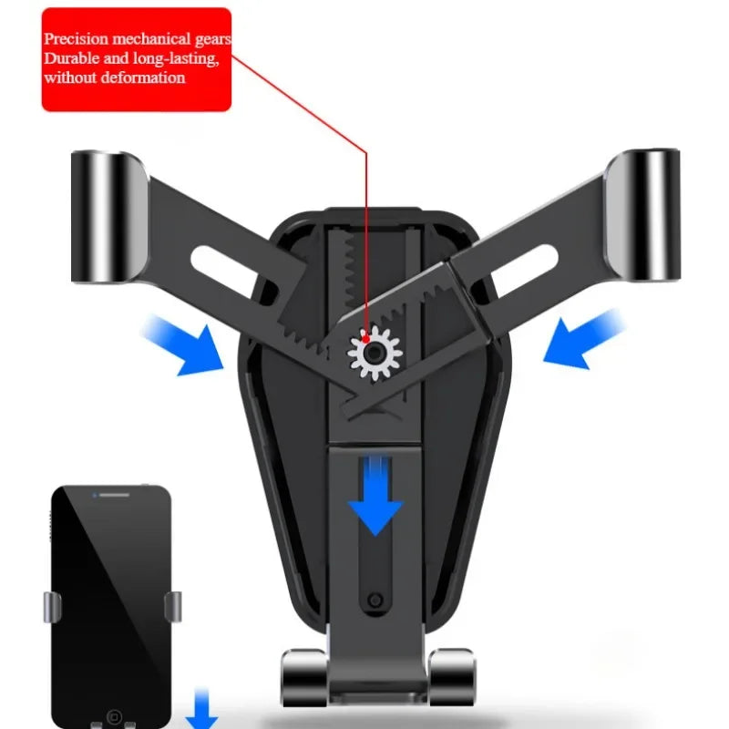Support Téléphone Universel pour Grille d'Aération