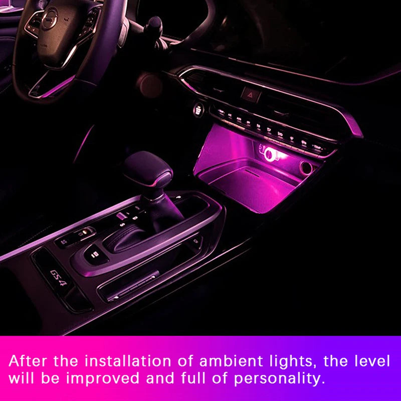 Mini LED USB ambiance voiture – Lumière décorative plug & play